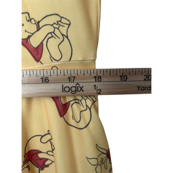 Her University Disney Winnie the Pooh Hunny Pot Dress Juniors Size XXXL Yellow - Picture 11 of 13